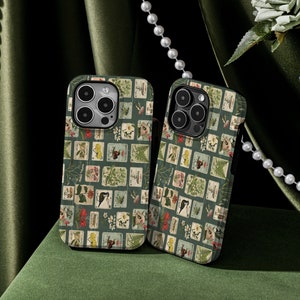 Capa personalizada para iPhone com estampa da natureza, compatível com MagSafe, iPhone 17, 16, 15, 15 Pro e 15 Pro.