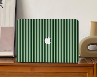 Light Spring Green Straps New MacBook Case for 2026 M1/M2/M3 Pro 16, Pro 14 inch 16 Touch Bar Air 13.6 M2 inch Laptop Hard Mac Neo Case
