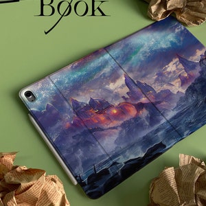 Mysterious Castle Personalised iPad Smart Case Cover iPad Pro 12.9, Pro 11, 10.9, 10.5 10.2 iPad Air 4 Air 5 iPad 9 Case iPad Mini 6