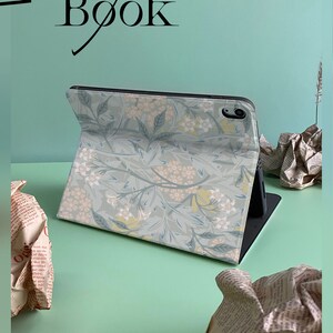 Personalized Custom Name Fresh Style Floral iPad Smart Case Cover iPad Pro 12.9, Pro 11 10.9 10.5 10.2 iPad Air 4 iPad 9 Case iPad Mini 6
