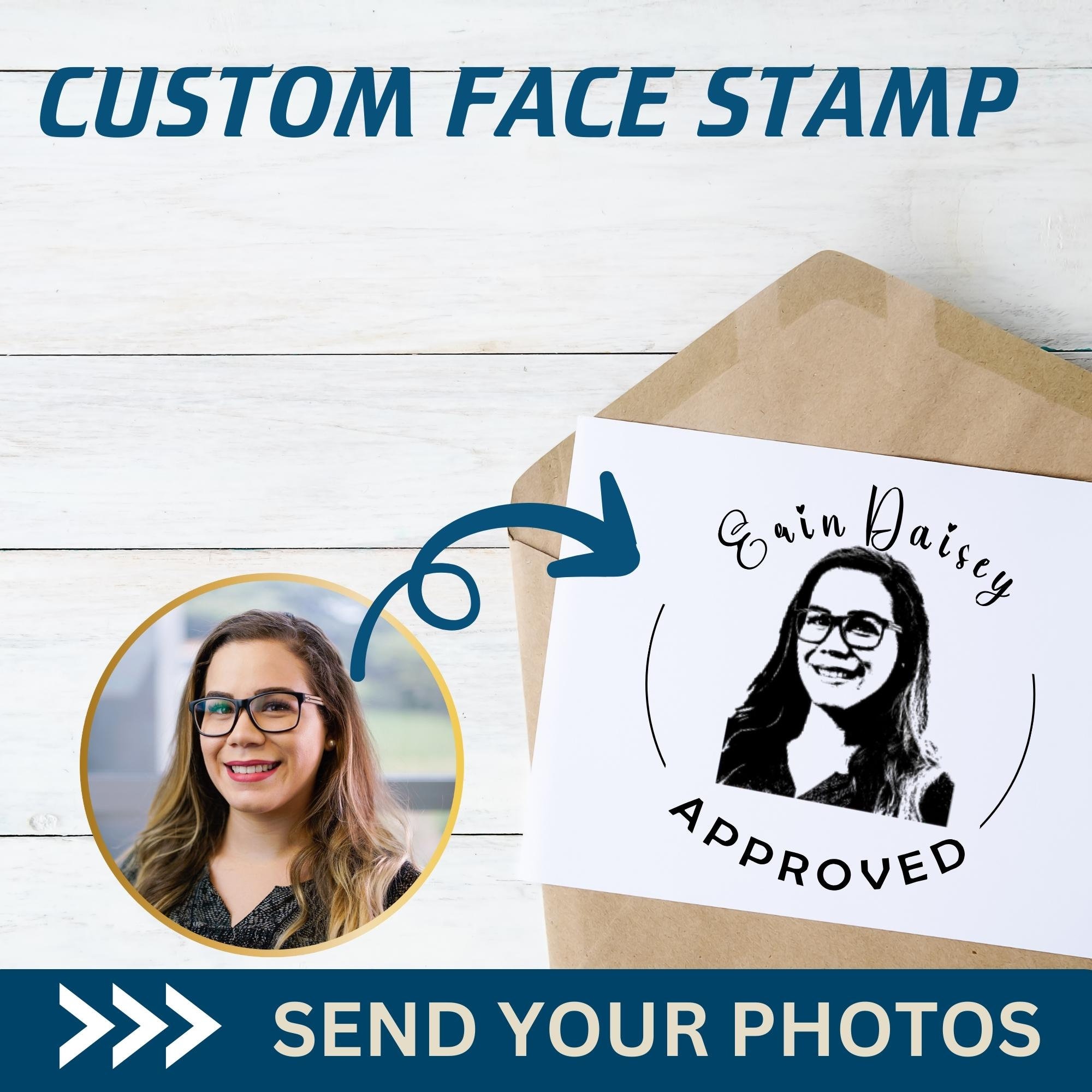 custom stamp couple stamp