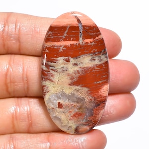 Supreme Top Grade Quality 100% Natural Snakeskin Jasper Oval Cabochon Loose Gemstone For Making Jewelry 66 Ct. 47X26X5 mm GA-679