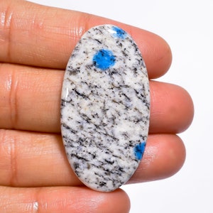 Verleidelijke hoogwaardige kwaliteit 100% natuurlijke K2-jaspis ovale cabochon losse edelsteen voor het maken van sieraden 29,5 kt. 40 x 21 x 4 mm GA-805