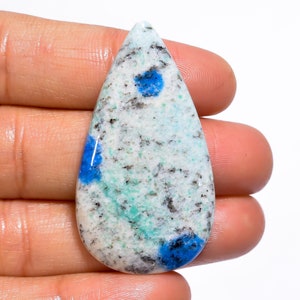 Klassieke hoogwaardige kwaliteit 100% natuurlijke K2-jaspis-peer cabochon losse edelsteen voor het maken van sieraden 41,5 kt. 44 x 24 x 5 mm GA-813