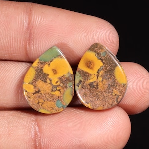 Piedra preciosa suelta de jaspe de fruta natural de alta calidad tentadora en forma de cabujón para hacer joyas, 21,15 ct, 19 x 15 x 4 mm, GA-16239