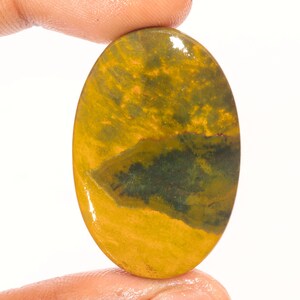 Uitstekende topkwaliteit 100% natuurlijke oceaanjaspis ovale vorm cabochon losse edelsteen voor het maken van sieraden 47,75 ct 39 x 26 x 5 mm GA-3069