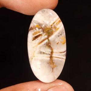 Fabuloso Top Quality 100% Natural Wild Horse Jasper Oval Forma Cabochão Pedra Preciosa Solta Para Fazer Jóias 24,80 Ct 33x17x5 MM GA-3194