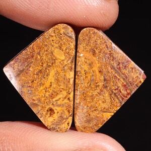 Mooie Topkwaliteit Natuurlijke Mariam Japer Fancy Vorm Cabochon Losse Edelsteen Voor Het Maken van Sieraden 26.60 Ct 23X15X4 MM GA-16123