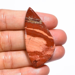 Gorgeous Top Grade Quality 100% Natural Snakeskin Jasper Fancy Cabochon Loose Gemstone For Making Jewelry 49.5 Ct. 46X22X6 mm GA-695