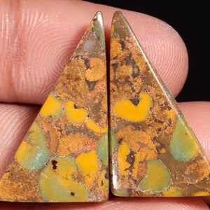 Excelente piedra preciosa suelta de jaspe frutal natural de alta calidad, forma elegante, cabujón, para joyería, 31,70 ct, 27 x 16 x 5 mm, GA-16205