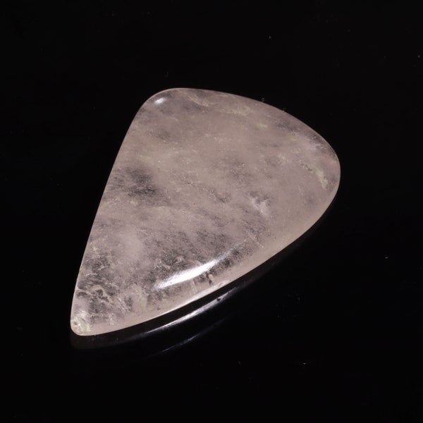 Immaculate Top Quality Natural Rose Quratz Fancy Shape Cabochon Loose Gemstone For Making Jewelry 30.10 Ct 35X23X5 MM GA-13071