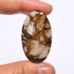 Excellent Top Grade Quality 100% Natural Wild Hourse Jasper Oval Cabochon Loose Gemstone For Making Jewelry 32 Ct. 38X22X5 mm GA-615