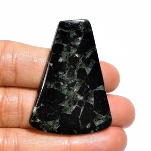 Qualidade Suprema de Grau Superior 100% Natural Galena Marcasita Cabochão Extravagante Pedra Preciosa Solta Para Fazer Joias 49,5 Ct. 43X31X5 mm GA-879
