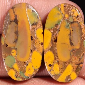 Impresionante piedra preciosa suelta de jaspe frutal natural de alta calidad, forma ovalada, cabujón, para joyería, 35,90 ct, 26 x 14 x 5 mm, GA-16166