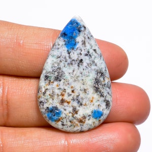 Abbagliante qualità di prima scelta 100% naturale K2 Jasper Cabochon a forma di pera Pietra preziosa sciolta per la creazione di gioielli 24 carati. 35X22X4 mm GA-814