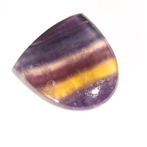 Incredible Top Quality Natural Fluorite Oval Shape Cabochon Loose Gemstone For Making Jewelry 80.45 Ct 32X33X7 MM GA-10830
