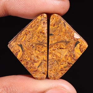 Único Top Quality Natural Mariam Japer Fancy Shape Cabochão Pedra Preciosa Solta Para Fazer Jóias 40.10 Ct 29X17X6 MM GA-16120