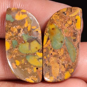 Excelente piedra preciosa suelta de jaspe frutal natural de alta calidad, forma elegante, cabujón, para joyería, 29,50 ct, 27 x 13 x 4 mm, GA-16176