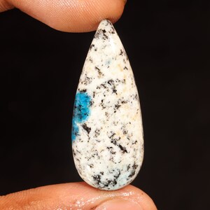 Elegante Topkwaliteit 100% Natuurlijke K2 Jaspis Peervorm Cabochon Losse Edelsteen Voor Het Maken Van Sieraden 24.25 Ct 38x16x6 MM GA-3115
