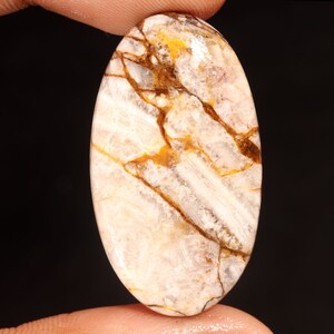 Imaculada de alta qualidade 100% natural Wild Horse Jasper oval cabochão pedra preciosa solta para fazer joias 36,10 Ct 38x21x6 MM GA-3197