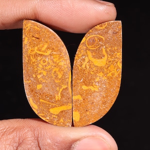 Excelente qualidade natural Mariam Japer Fancy Shape Cabochão pedra preciosa solta para fazer joias 58,70 Ct 39X17X5 MM GA-16119