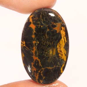 Oogverblindende topkwaliteit 100% natuurlijke oceaanjaspis ovale vorm cabochon losse edelsteen voor het maken van sieraden 33.10 ct 32x20x6 mm GA-3060