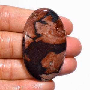 Verleidelijke hoogwaardige kwaliteit 100% natuurlijke jaspiliet ovale cabochon losse edelsteen voor het maken van sieraden 66,5 kt. 46 x 28 x 6 mm GA-1308