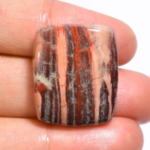 Superb Top Grade Quality 100% Natural Snakeskin Jasper Radiant Cabochon Loose Gemstone For Making Jewelry 42.5 Ct. 24X20X7 mm GA-702