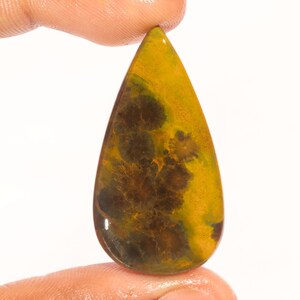 Prachtige Topkwaliteit 100% Natuurlijke Oceaan Jaspis Peervorm Cabochon Losse Edelsteen Voor Het Maken Van Sieraden 33.95 Ct 44x23x5 MM GA-3048
