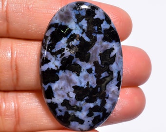 Attractive Top Grade Quality 100% Natural Gabbro Jasper Oval Shape Cabochon Loose Gemstone For Making Jewelry 48.5 Ct. 41X26X5 mm GA-2005