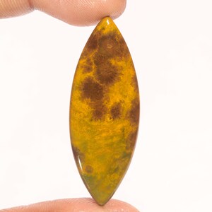 Prachtige topkwaliteit 100% natuurlijke oceaanjaspis marquise vorm cabochon losse edelsteen voor het maken van sieraden 35,40 ct 53 x 19 x 5 mm GA-3005