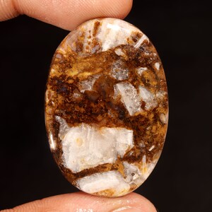 Uitstekende topkwaliteit 100% natuurlijk wild paard jaspis ovale vorm cabochon losse edelsteen voor het maken van sieraden 53.50 ct 41x28x6 mm GA-3205