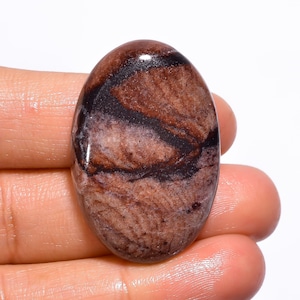 Maravilhosa qualidade de primeira qualidade 100% natural jaspilita oval cabochão pedra preciosa solta para fazer joias 51 Ct. 35X24X7 mm GA-1301