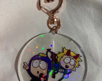 south park tweek and craig acrylic charm