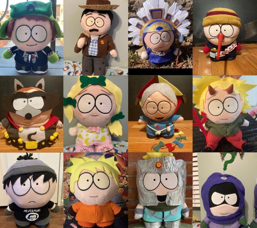 South Park Plushies magicparadisepark.com