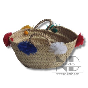 Moroccan basket, decorqtie basket
