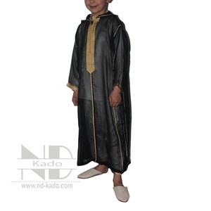 Moroccan jabador with djellaba, 3 pieces jabador, Moroccan kaftan for boys