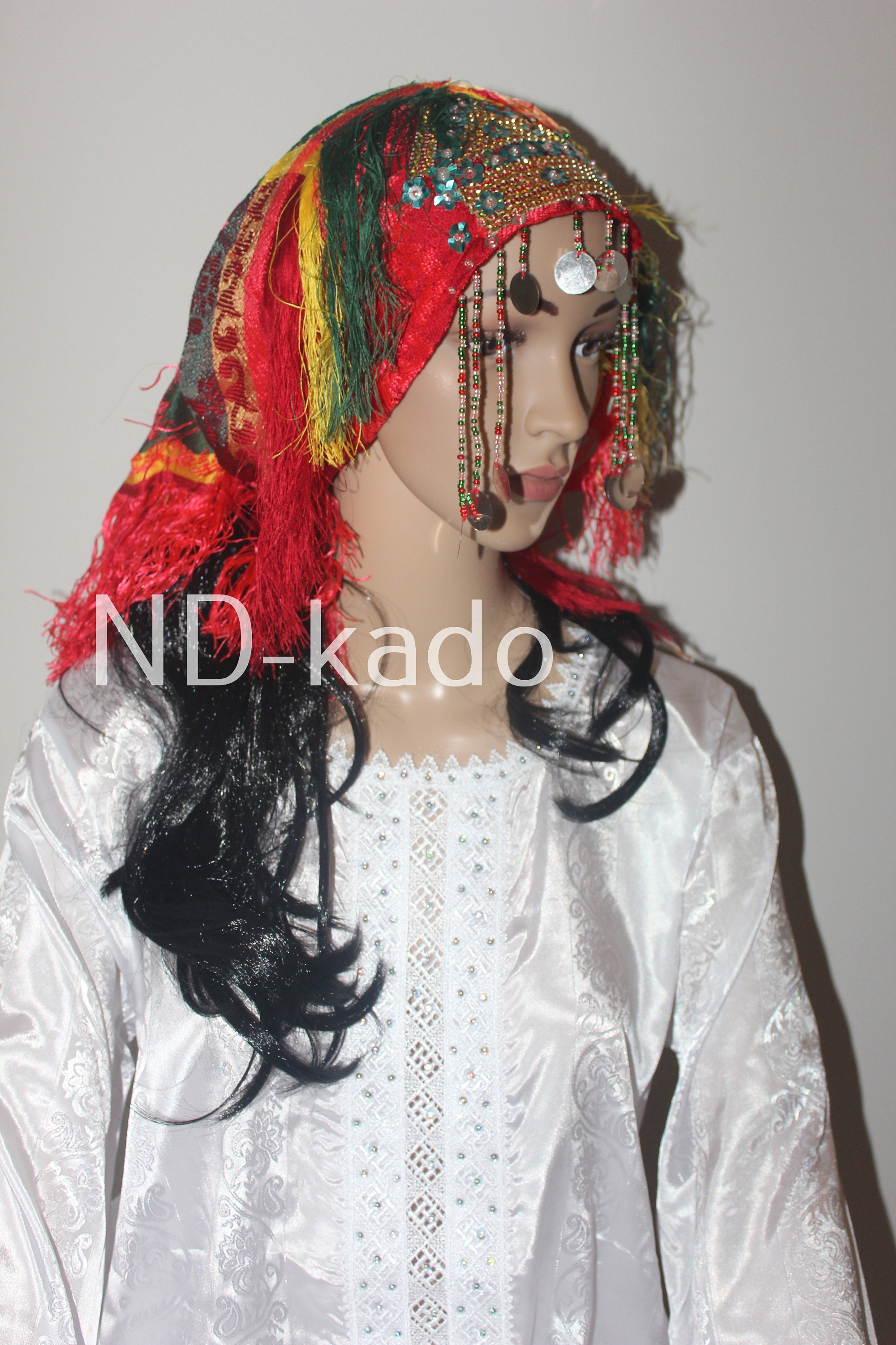 verkenner Aantrekkingskracht Versnipperd Rode traditionele hoofddoek amazigh hoofddoek berber sjaal - Etsy Nederland