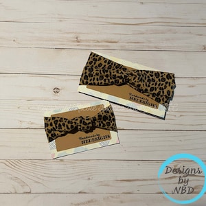 Leopard Print Mommy and Me Headbands, Matching Headbands Mom & Baby, Animal print headband, Baby Shower Gift