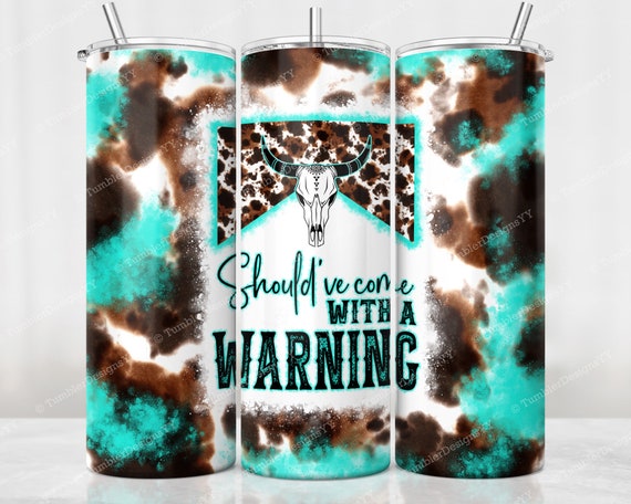 Tumbler Wrap 20oz Skinny Yellowstone - Ready to Press Sublimation Transfer