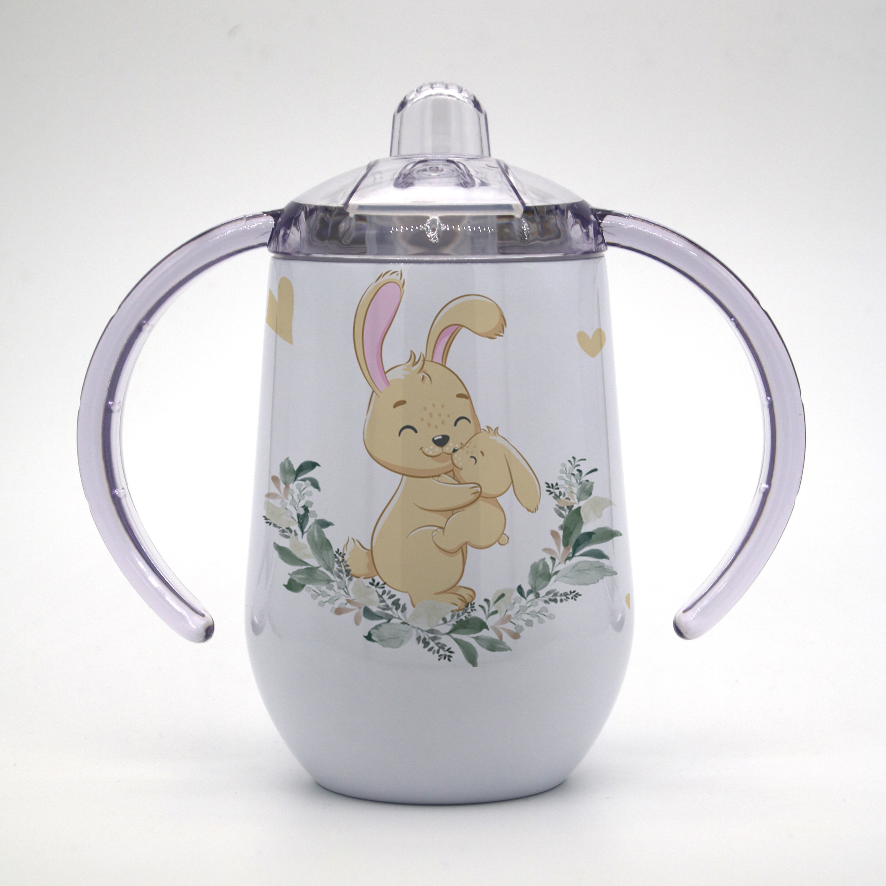 Cl 010 Gobelet/Tasse à Bec Enfant Personnalisable - Idée Cadeau Personnalisé Prénom Apprentissage La