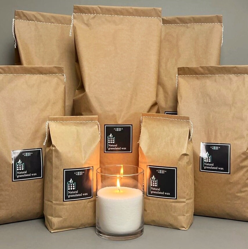 4.5 Kg / 9.92 Lb / 8L / 2.1 US Gallons / White Candle Sand60 Wicks 6 Cm/pearled  Candle/diy/wholesale Candle/powder Candle/granulated Wax 