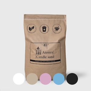 Candle Sand Wax – 20.5 lb (9.3 kg) White Pearled Sand Candle Palm Wax Granules, Wedding Decor Centerpiece Vase Filler Bulk with 150 Wicks