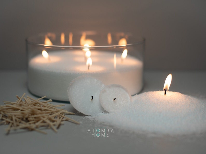 Candle Sand Candle Pearled Candle Sand Wax Candle White Candle Wedding Decor Candle Wholesale Granulated Wax Sand Wicks