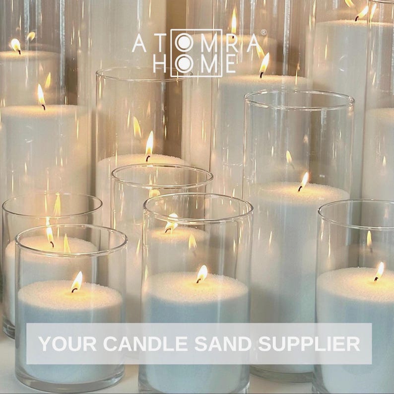20.5lb 9.3kg Sand Wax Candle Sand Candle Pearled Candle Unique White Wedding Decor Centerpiece Candle Palm Wax Wholesale Bulk 150 Wicks