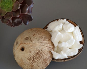 Cire de noix de coco pour la fabrication de bougies, matière première, cire naturelle, cire de bougie écologique pure pour la fabrication de savon, fournitures artisanales parfumées 1,5 kg/3,3 livres