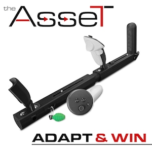 The Asset Modular VR Gun Stock for Quest 3, 3S, 2, Pro, PSVR2, and Steam Frame