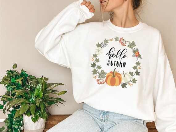 Pumpkin Fall Sweatshirt Women Pumpkin 