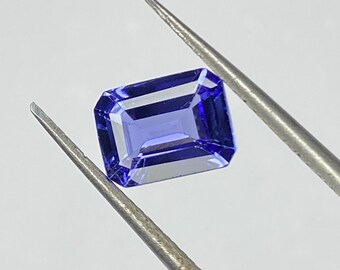Natural Tanzanite Gemstone | 1.60 CT Octagon Cut 6 X 7.90 MM