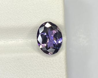 Oval Tanzanite Gemstone | 1.75 CT, Dark Purple Zoisite